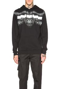 Marcelo Burlon Pokigron Hoodie In Black
