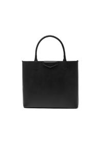 Givenchy Large Smooth Leather Antigona Shopping Bag In Black