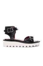 Stella Mccartney Ankle Strap Sandals In Black
