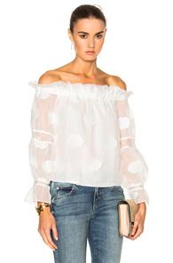 Alexis Ashton Top In White