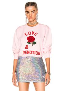 Ashish Love & Devotion Sweatshirt In Pink