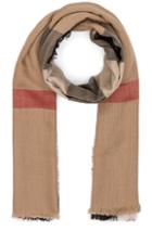 Burberry Lightweight London Check Travel Scarf In Neutrals,checkered & Plaid