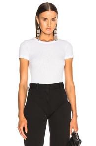Helmut Lang Chewed Up Tee In White