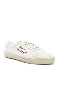 Saint Laurent Suede Sl/06 Signature Court Classics In White