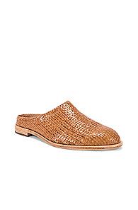Hender Scheme Hand Mesh Mule In Neutral