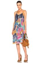 Diane Von Furstenberg Franny Dress In Purple,blue,floral