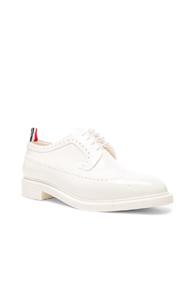 Thom Browne Rubber Brogues In White