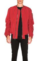 Mr. Completely Shell Bomber In Red
