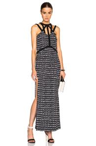 Sass & Bide Rains Rumour Dress In Black,abstract