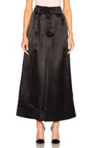 Loewe Extra Wide Trousers In Black