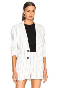 Tibi Oversized Blazer In White