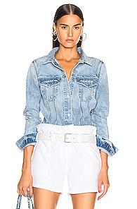 Rta Jack Jacket In Denim Light
