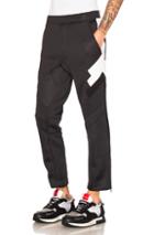 Neil Barrett Biker Sweatpants In Black,white