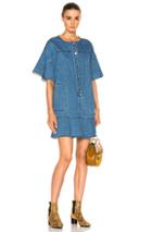 See By Chloe Denim Dress In Blue