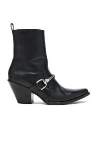 Redemption Camperos Leather Boots In Black