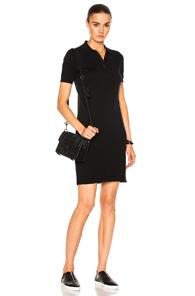 Ag Adriano Goldschmied Lane Polo Dress In Black