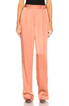 Lanvin Wide Leg Trousers In Pink