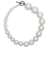 Alexachung Pearl Choker In White