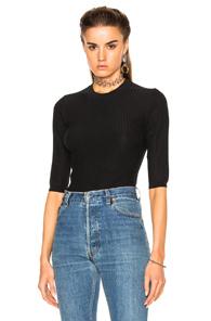 Acne Studios Iza Top In Black