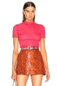 Acne Studios Sisian Top In Pink