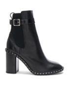 Rag & Bone Leather Romi Booties In Black