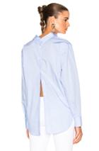 Rag & Bone Tie Back Calder Top In Blue
