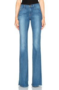 Frame Denim Karlie Forever Flare In Blue