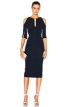 Roland Mouret Keeling Dress In Blue
