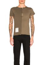 Maison Margiela Overdyed Tee In Brown