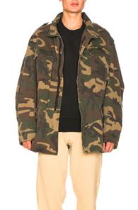 Yeezy Season 4 Cotton Jacket In Green,abstract