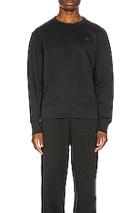 Acne Studios Fairview Face Sweatshirt In Black