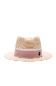 Maison Michel Andre Hat In Neutrals