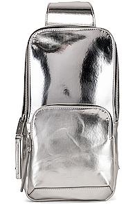 1017 Alyx 9sm Crossbody Bag In Metallic Silver