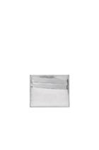 Maison Margiela Lux & Liquid Effect Cardholder In Metallics