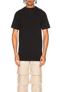 Y Project Double Tee In Black