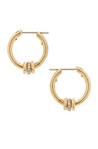 Spinelli Kilcollin Ara Hoop Earrings In Metallics