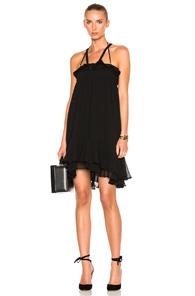 Carven Sleeveless Mini Dress In Black