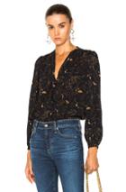 Ag Adriano Goldschmied Sia Top In Blue,floral