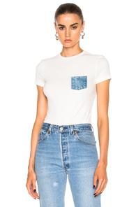 Helmut Lang Pocket T In White