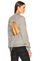 Sandy Liang 88 Sweatshirt In Gray