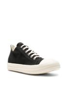 Drkshdw By Rick Owens Scarpe Low Sneakers In Black