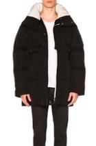 Acne Studios Mius West Parka In Black