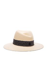 Maison Michel Virginie Hat In Neutrals