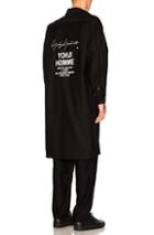 Yohji Yamamoto Staff Shirt In Black