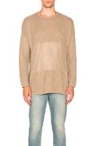 Stampd Terrain Long Sleeve Sweater In Neutrals