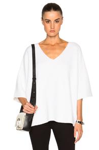 Helmut Lang Dolman Sweater In White