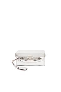 Mark Cross Grace Small Box Bag In Metallics
