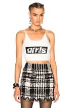 Alexander Wang Bra Top In White