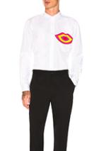 Comme Des Garcons Homme Plus Cotton Shirt In White