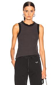 Acne Studios Erika Tank Top In Black
